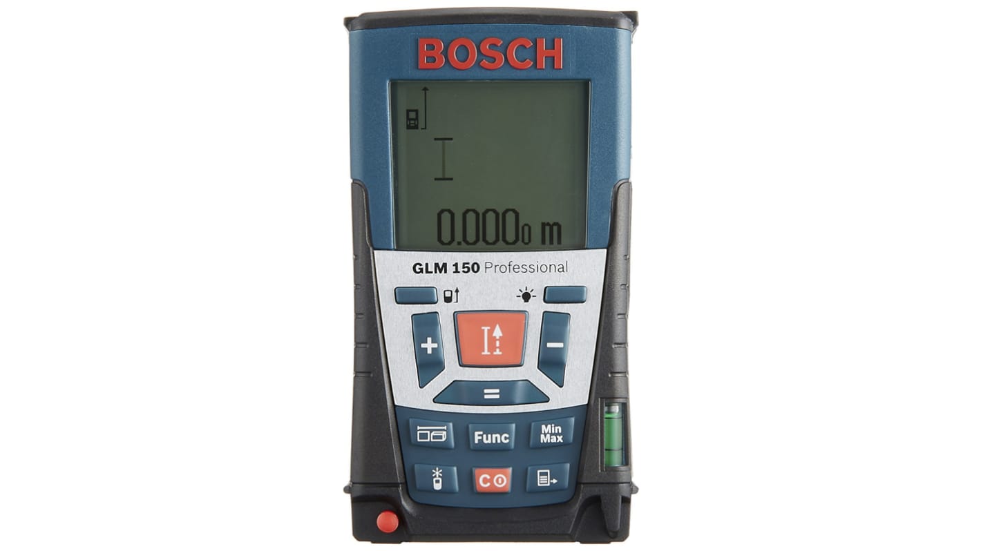 Bosch GLM 150 Laser Measure, 0.05 → 150m Range, ±1 mm Accuracy
