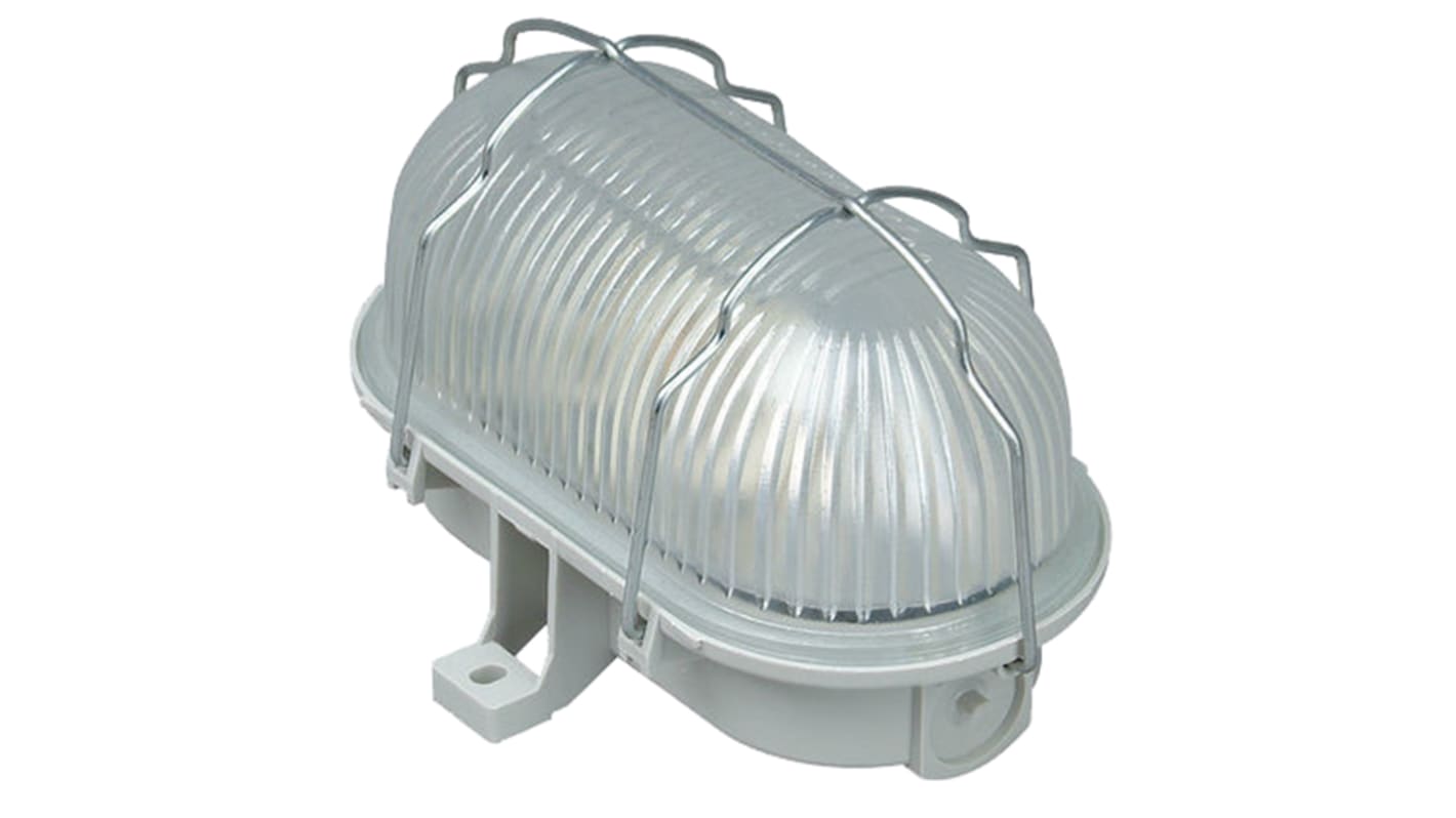 Kopp Oval Filament Bulkhead Light, 60 W, 230 V ac, IP43
