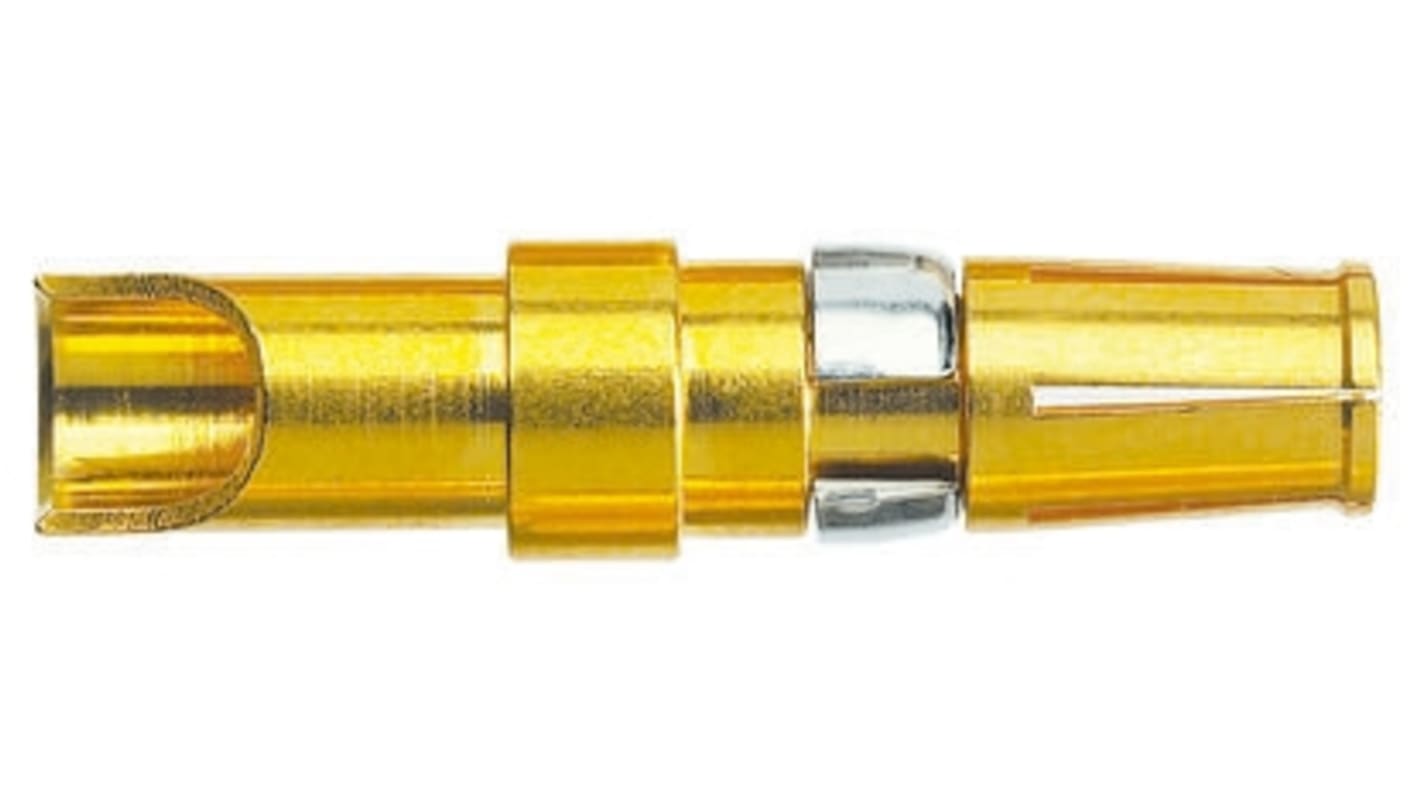 Harting, D-Sub Mixed Series, Female Solder D-Sub Connector Power Contact, Gold Power, 12 → 10 AWG