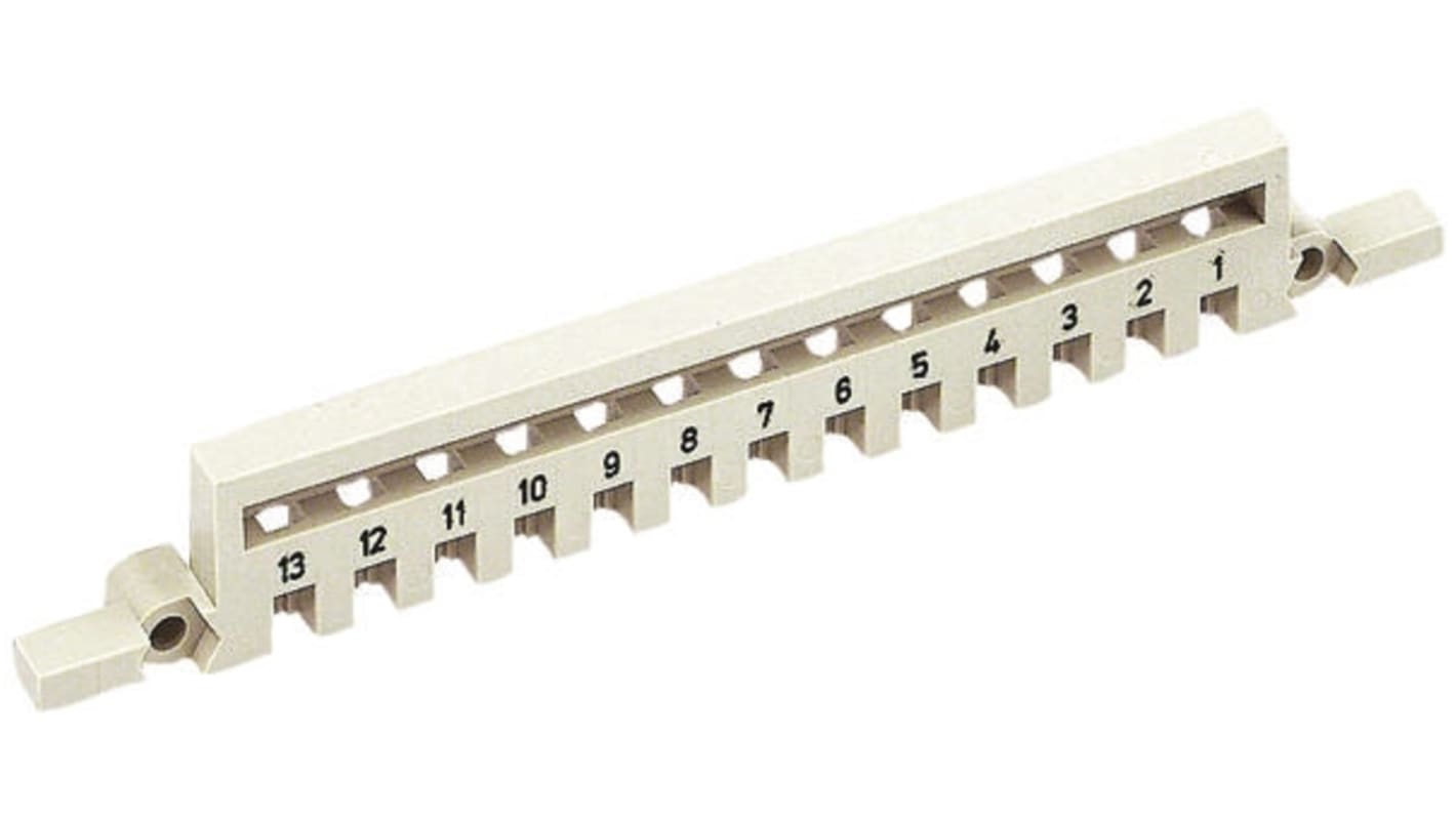 Peine codificado Harting serie 09 06 para uso con Conector DIN 41612