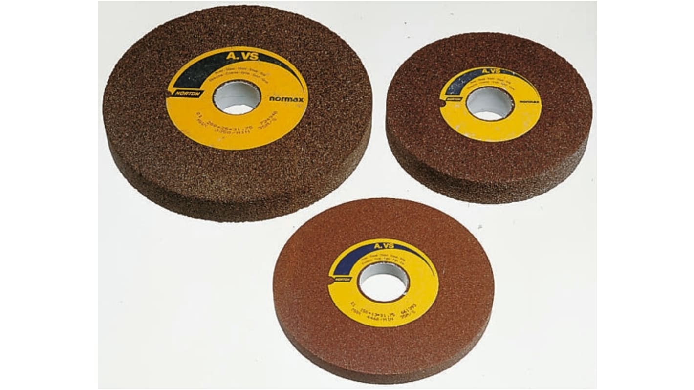 Norton AVS Aluminium Oxide Grinding Wheel, 150mm Diameter, P46 Grit