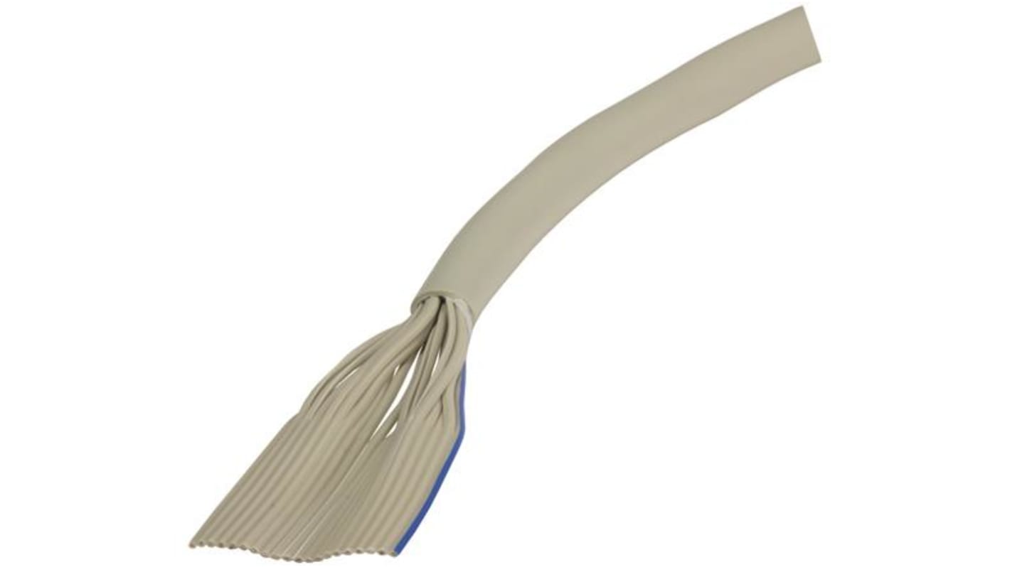 HARTING Round Ribbon Cable, 10-Way, 1.27mm Pitch, 30m Length