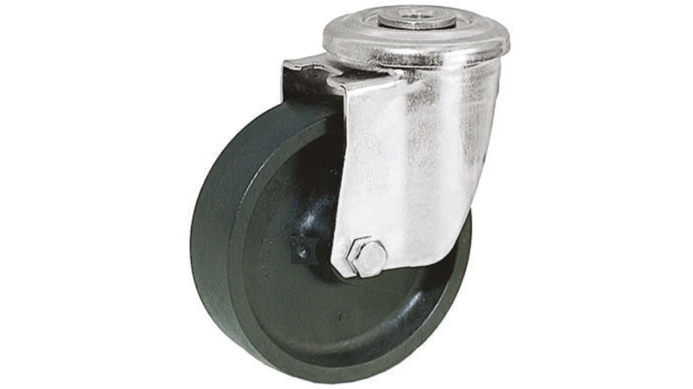 Ruota per carrelli orientabile LAG in Termoplastico, Ø 100mm, 120kg