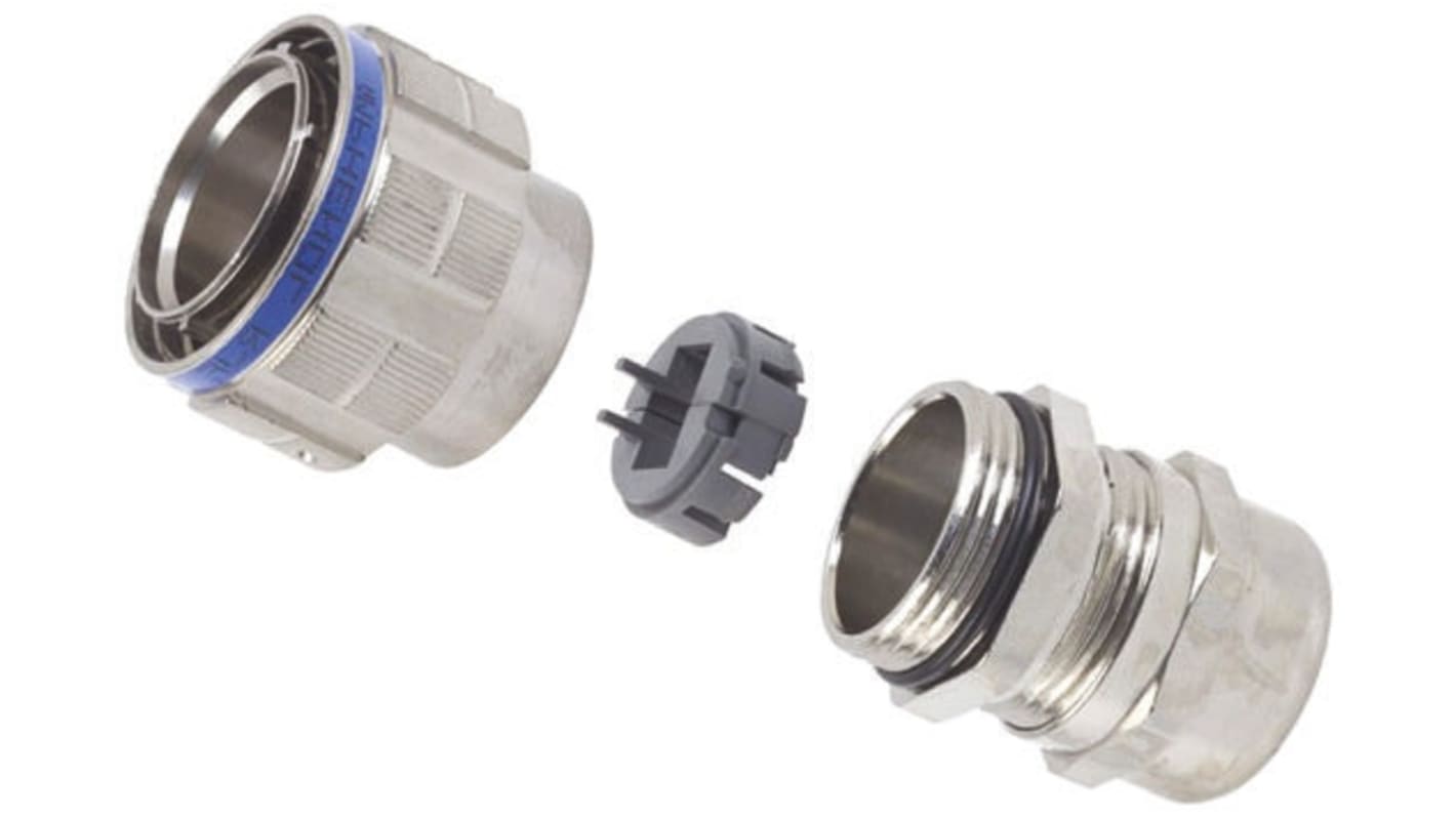 Amphenol Socapex RJFTV Series Male RJ45 Connector, Cable Mount, Cat5e Straight 1 Port 8 -Way