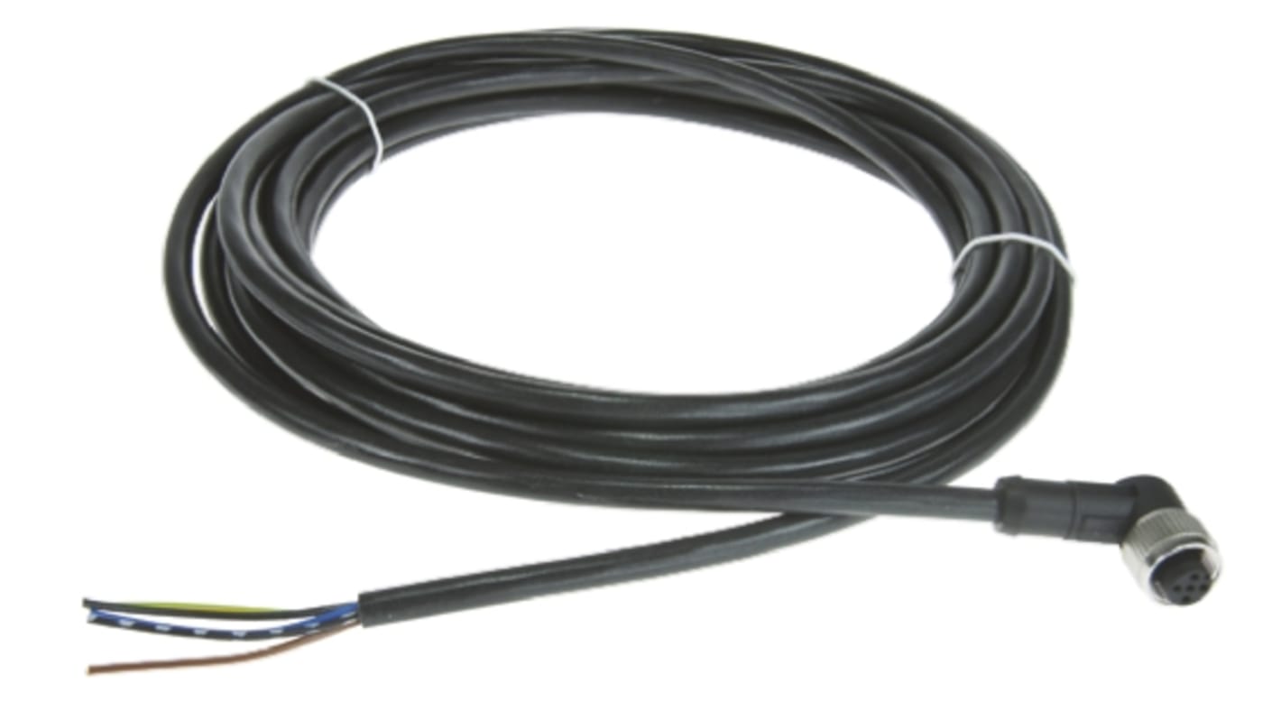 Cavo sensore/attuatore Telemecanique Sensors 3 cond. M12 Femmina / Senza terminazione, Ø 5.2mm, L. 5m