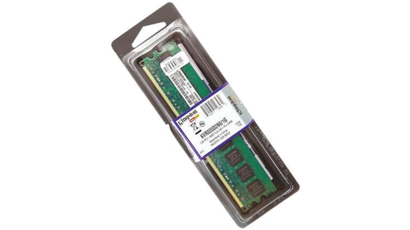 Kingston 1 GB DDR2 Desktop RAM, 800MHz, DIMM, 1.8V