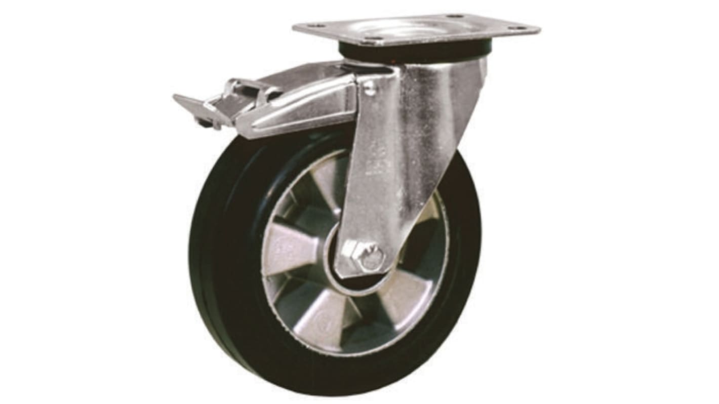Rueda giratoria con freno LAG, Ø de rueda 160mm, para uso intermedio hasta 300kg