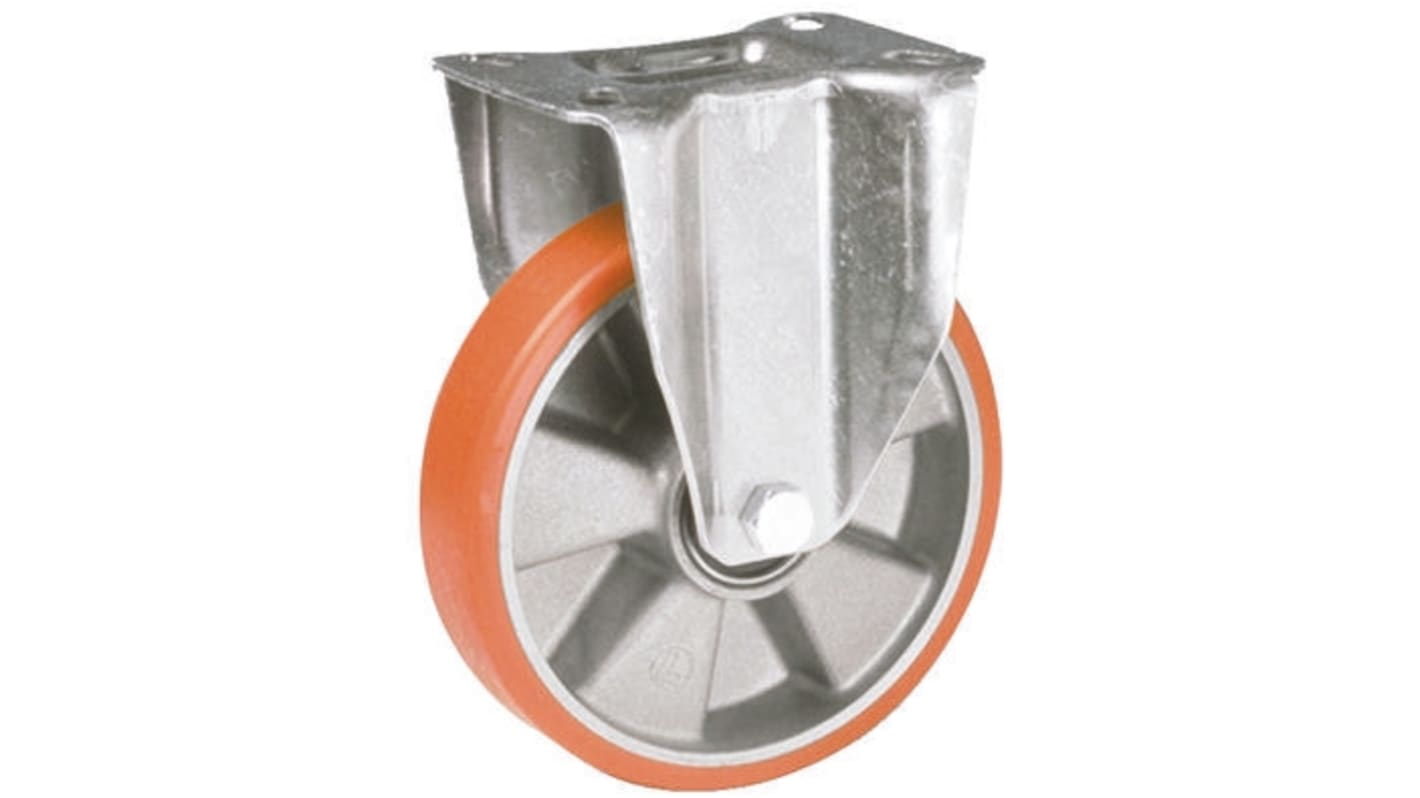 Ruota per carrelli non orientabile LAG in Poliuretano, Ø 160mm, 300kg