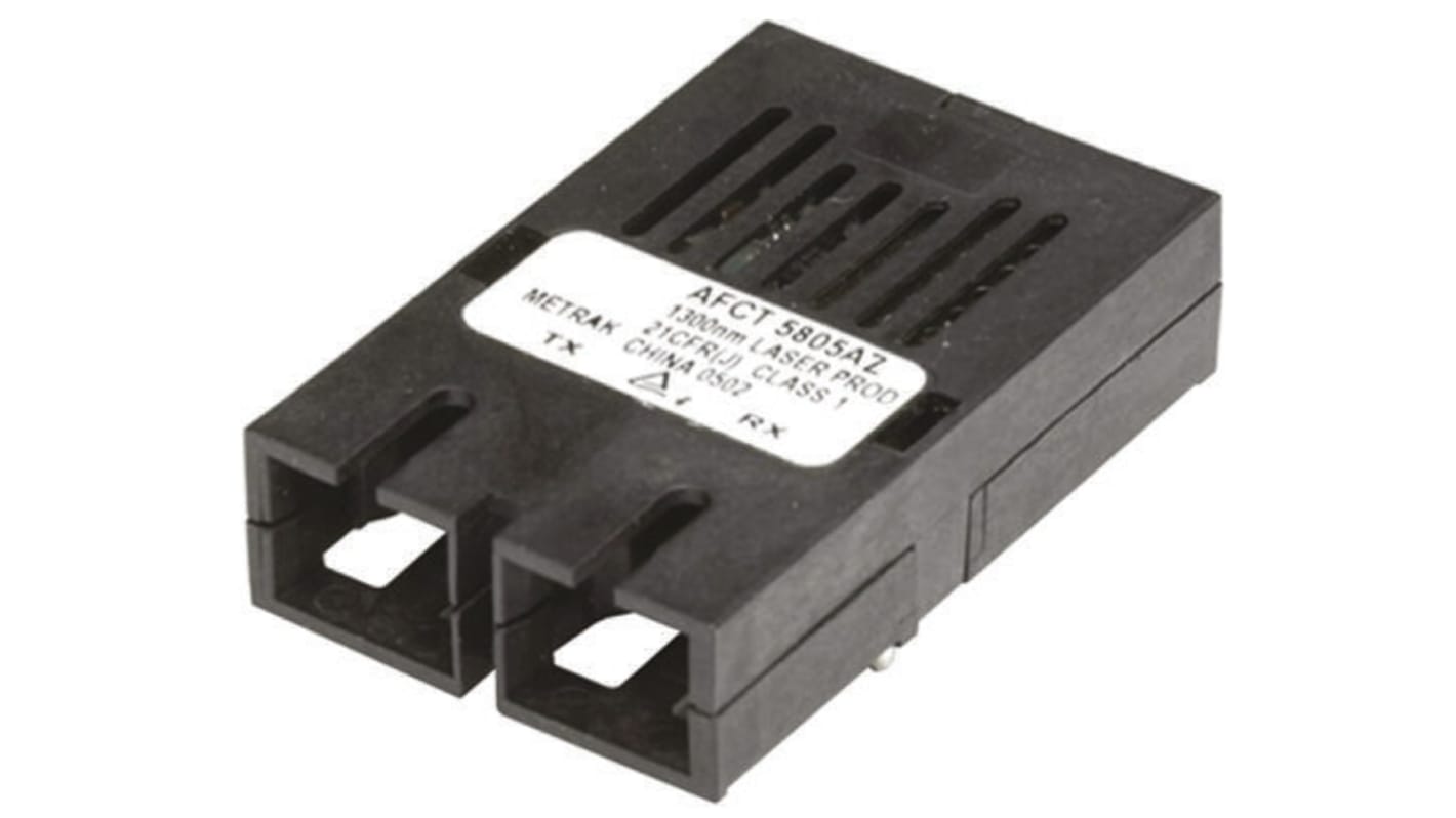 FIT-Foxconn AFCT-5805AZ Fibre Optic Transceiver, Round Connector, 155Mbit/s, 1360nm 9-Pin