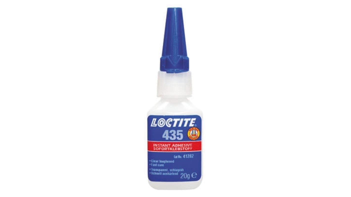 Loctite Loctite 435, col. Trasparente, Bottiglia da 20 g