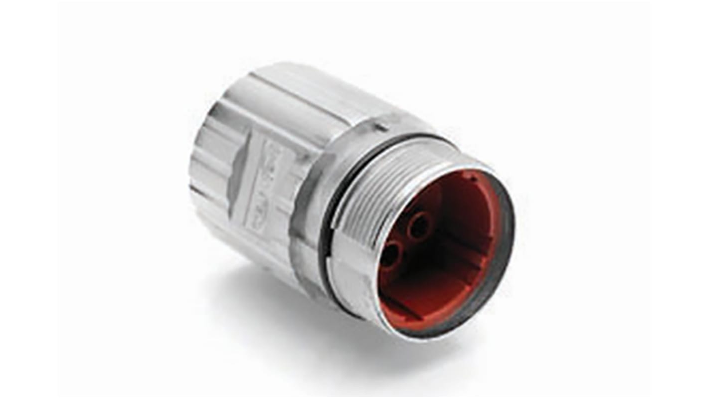 Amphenol Connector, 6 Contacts, Cable Mount, Socket, Female, IP67, MotionGrade M40 Series