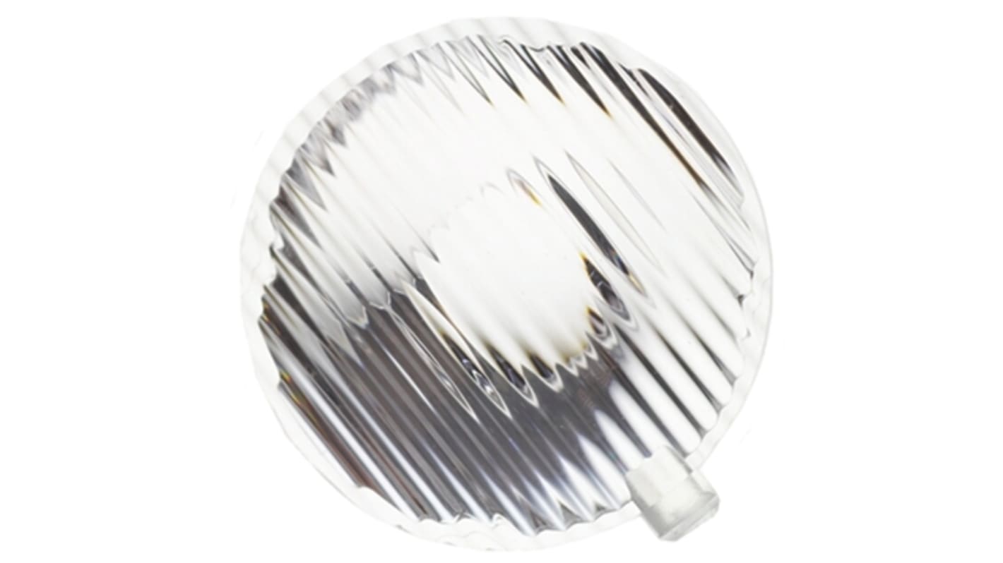 Carclo 10204 LED Lens, 90 ° Oval Ripple Beam