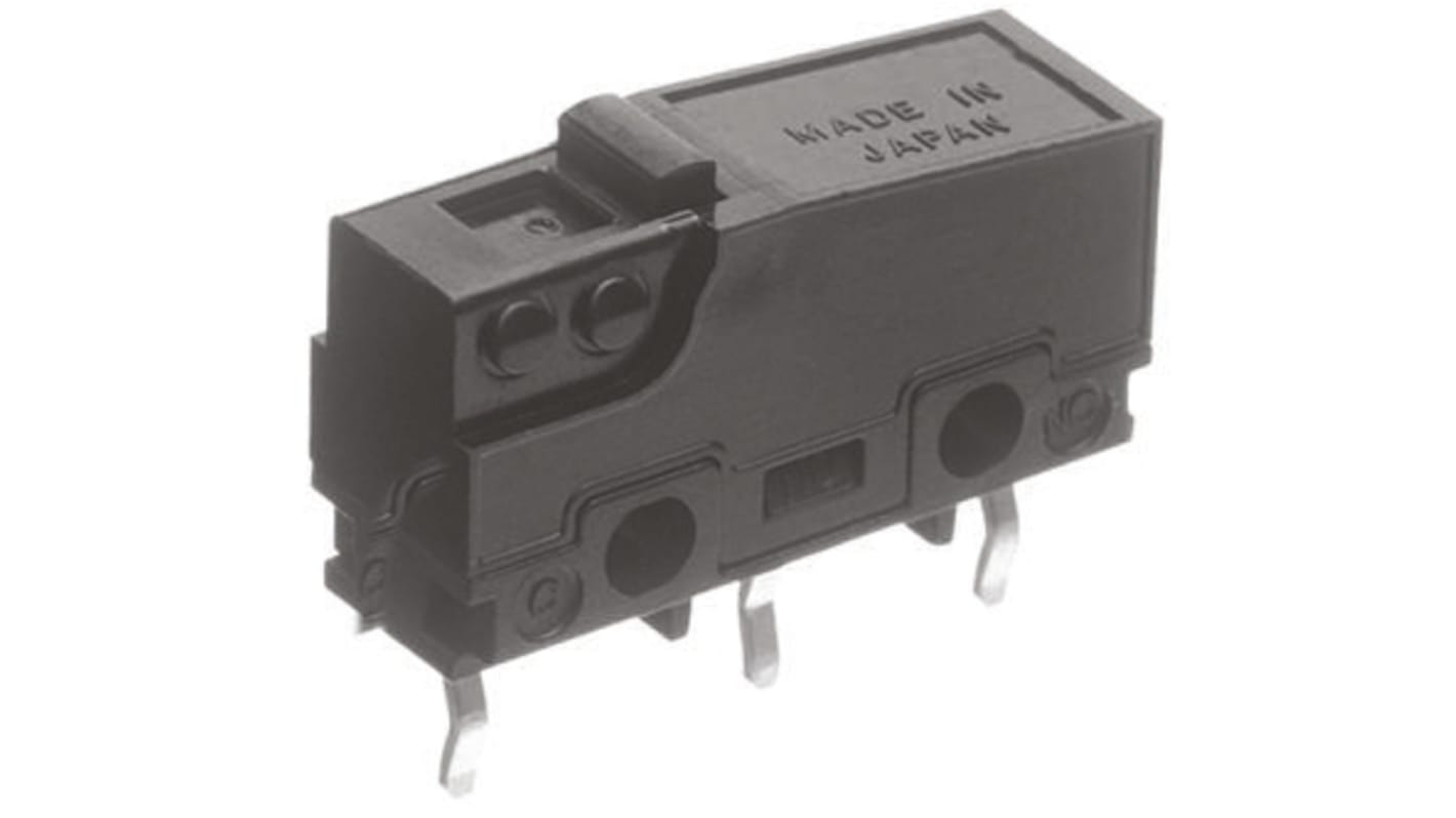 Microrupteur à bouton poussoir Panasonic, PCB, 1RT, 5 A