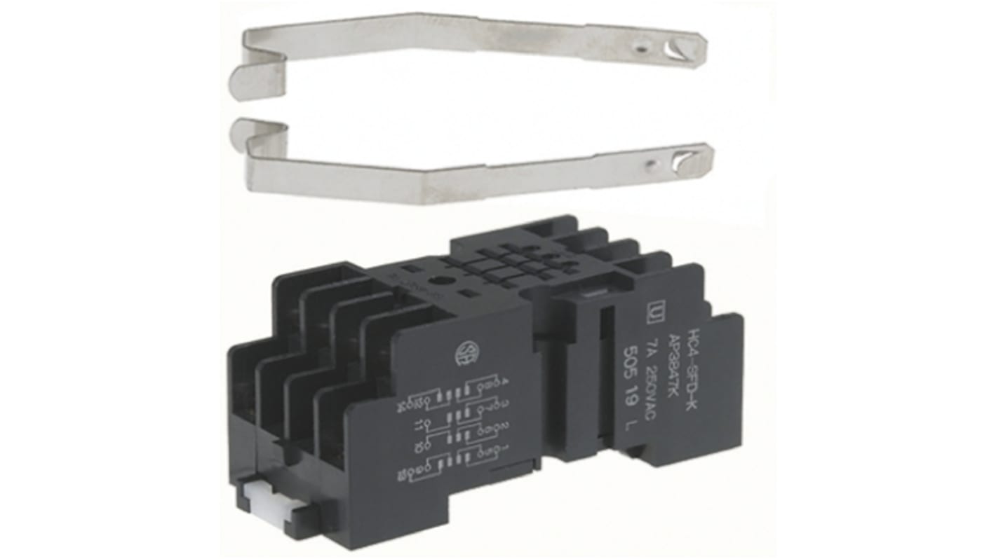 Panasonic Relay Socket, for use with HC Series Relay