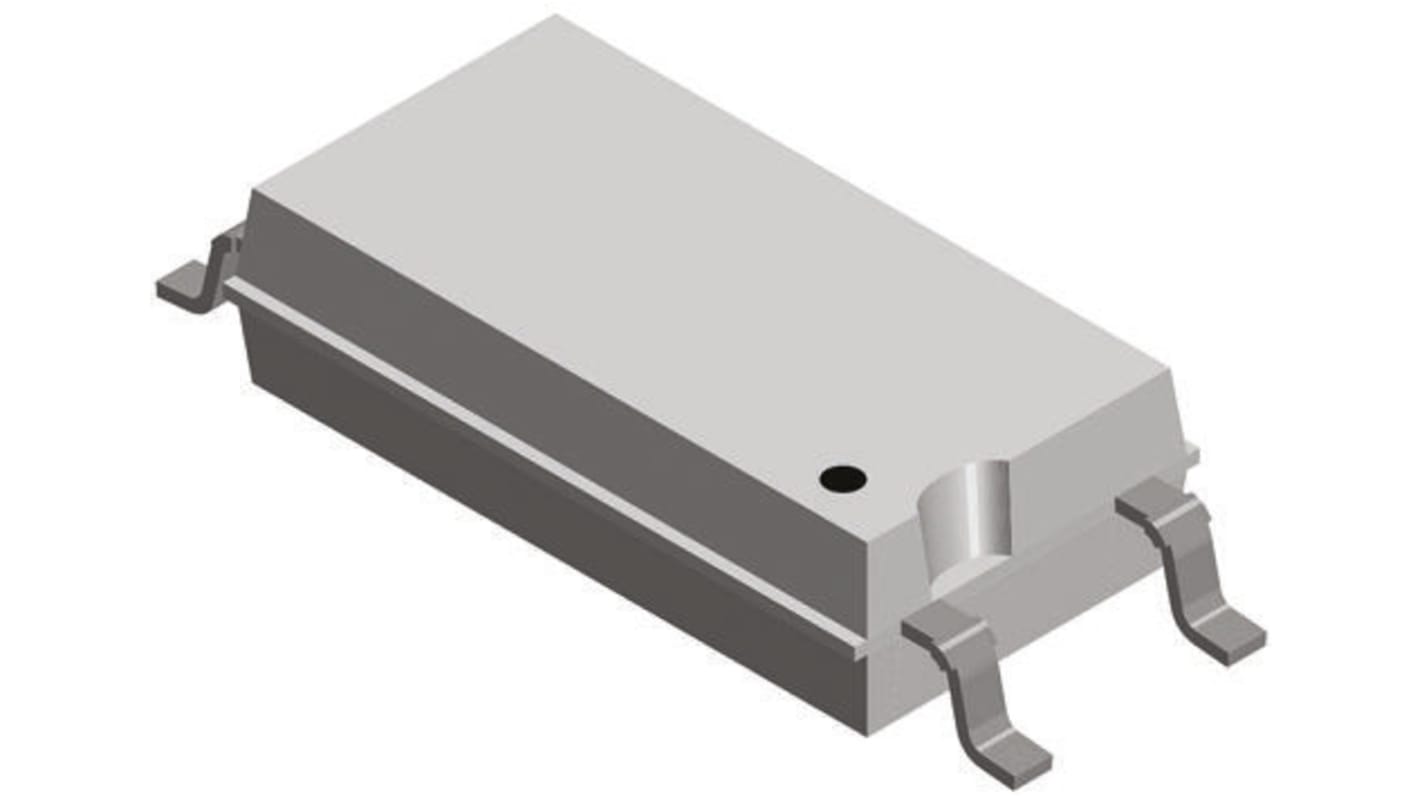Vishay, TCLT1106 DC Input Phototransistor Output Optocoupler, Surface Mount, 5-Pin SOP