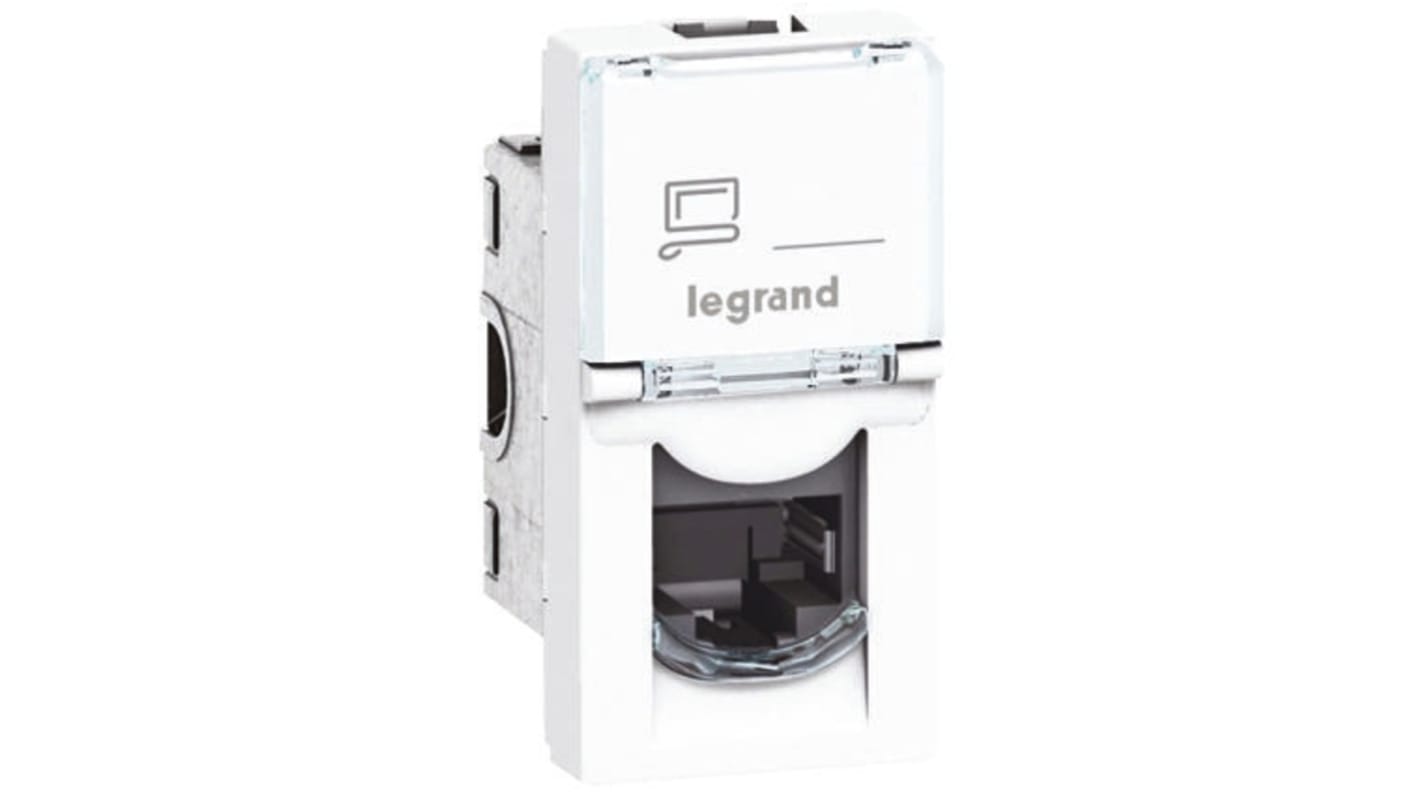 Presa telefonica Legrand Bianco