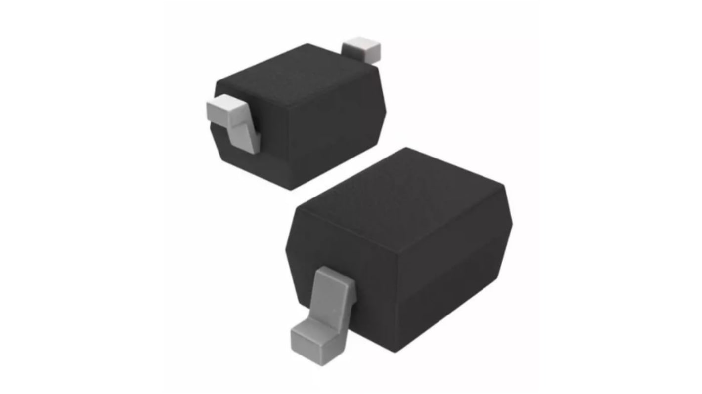 Vishay 开关二极管, 单路, 150mA, 75V, SOD-323, 2针, 贴片安装, 1.95 x 1.5 x 1.05mm