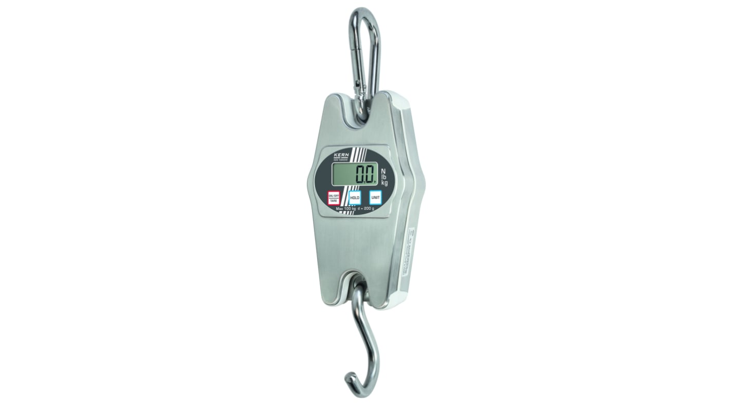 Kern HCN 100K200IP Hanging Weighing Scale, 100kg Weight Capacity