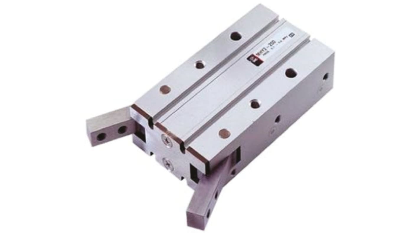 SMC 2 Finger Double Action Pneumatic Gripper, MHY2-16D2, Angle Gripping Type