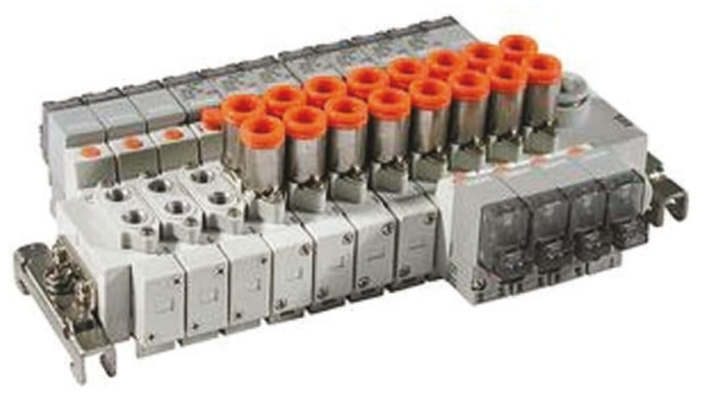 SMC SS5Y series 2 station Manifold Base