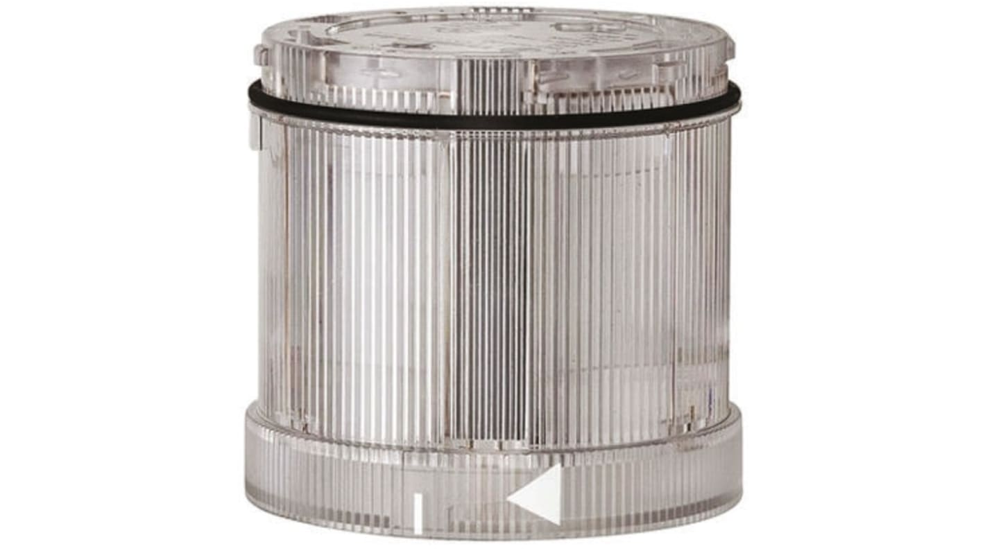 Werma 843 Series Clear Steady Effect Beacon Unit, 24 V dc, LED Bulb, DC, IP54