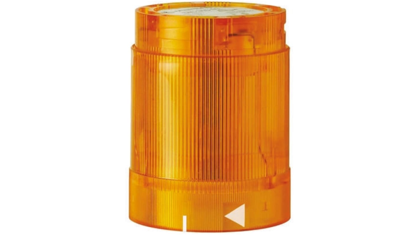 Werma KombiSIGN 50 848 Signalleuchte Blitz-Licht Gelb, 24 V ac/dc, 50mm x 67mm