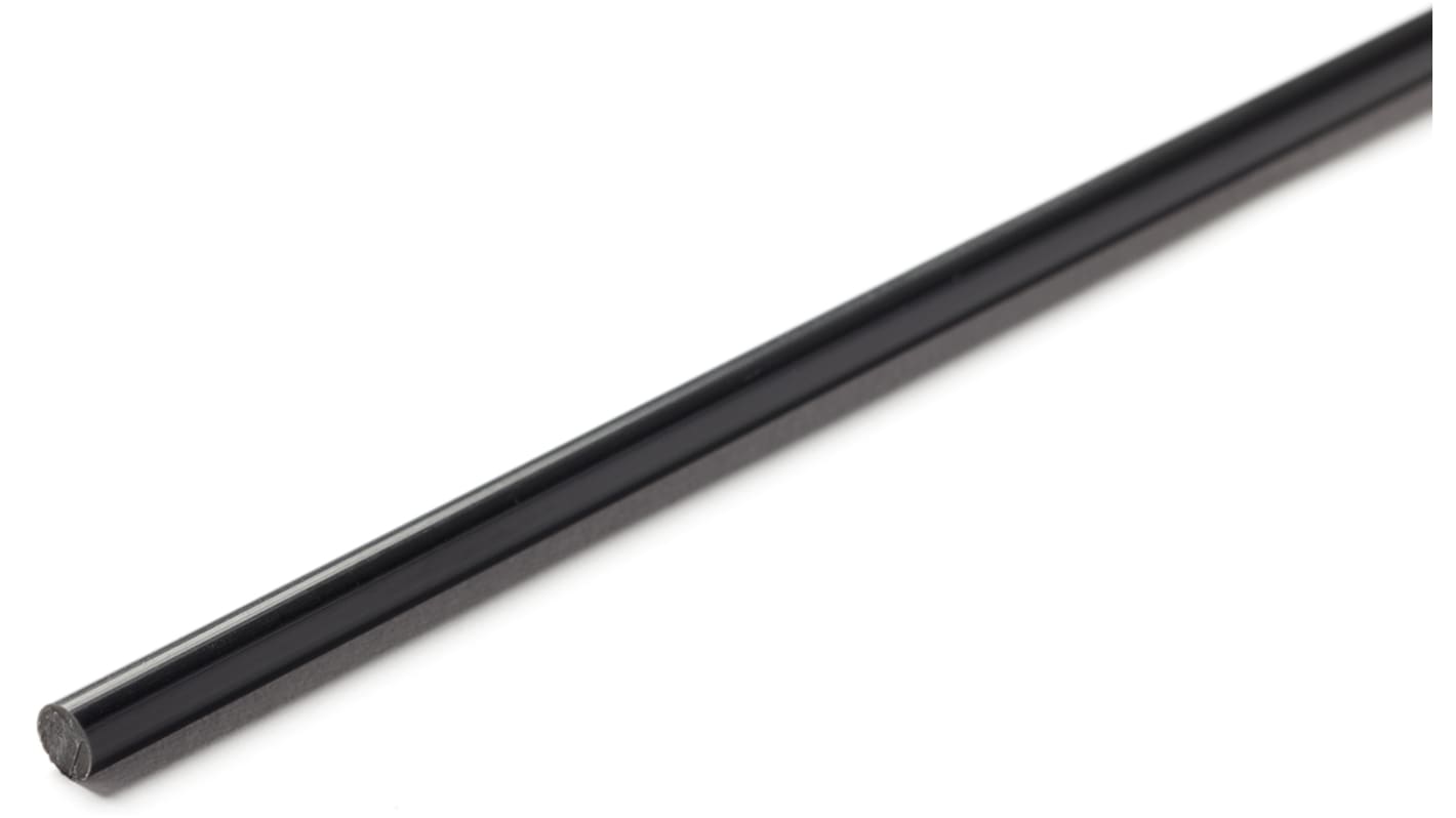 RS PRO Grey Polyvinyl Chloride PVC Rod, 1m x 70mm Diameter