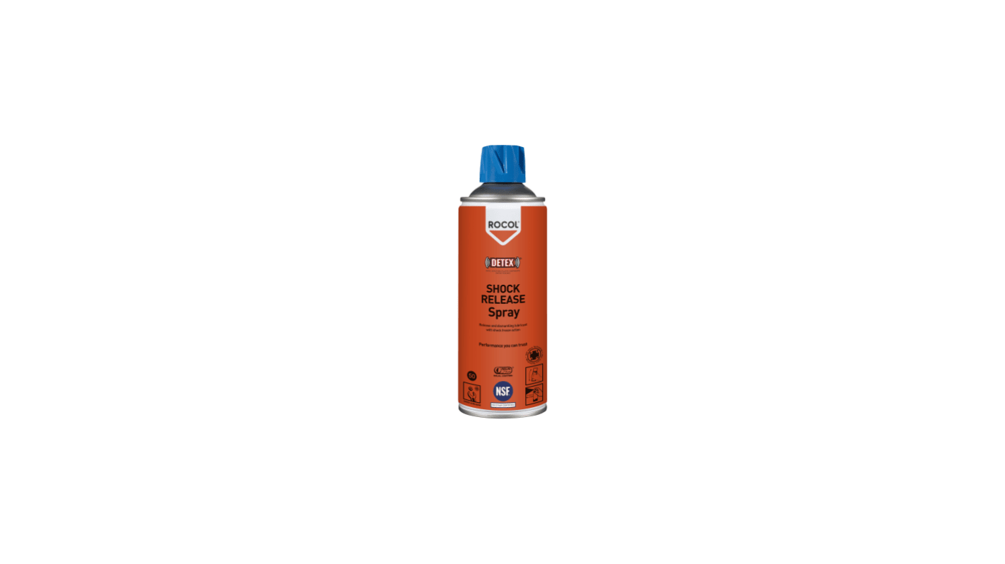 Rocol Lubricant PTFE 400 ml Shock-Release Spray,Food Safe