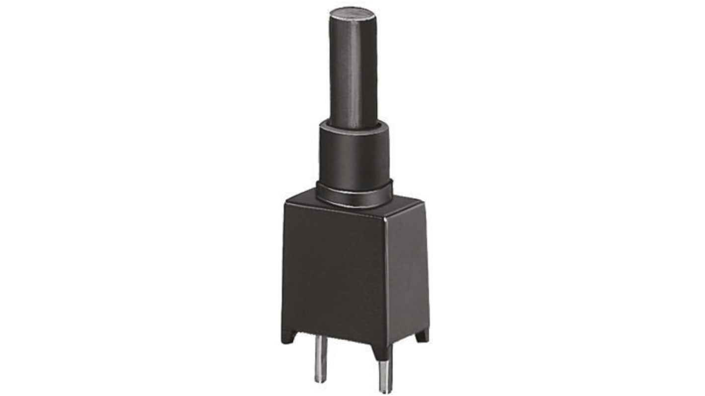KNITTER-SWITCH 押しボタンスイッチ, モーメンタリ, SPDT, 400 mA @ 20 V PCB