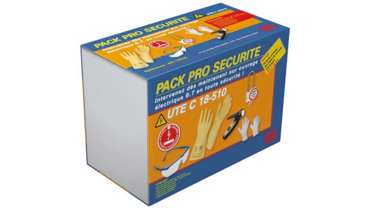 Kit di bloccaggio per elettricisti Catu, 1 foro di bloccaggio, grillo da 6mm