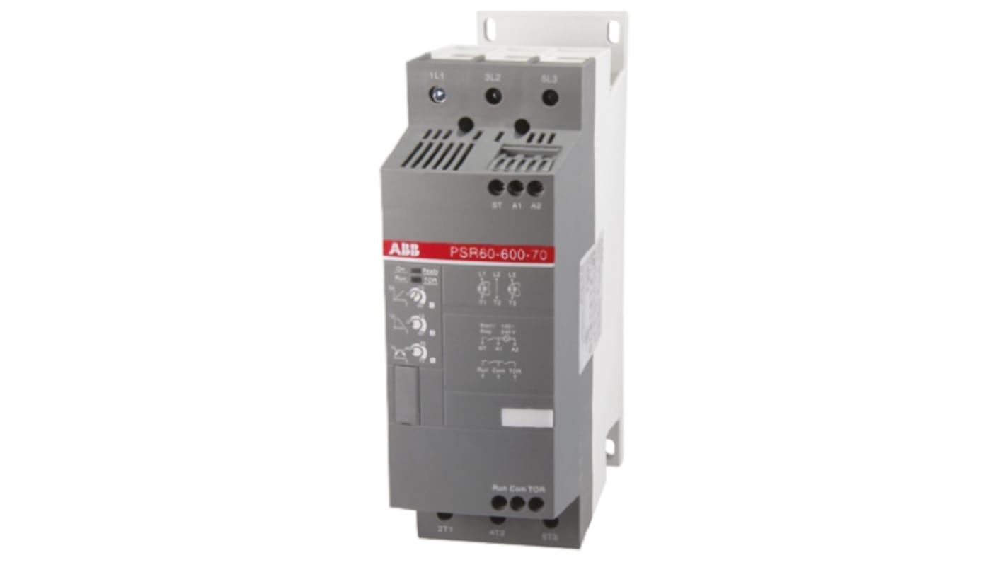 ABB PSR Sanftstarter 3-phasig 55 kW, 208 → 600 V ac / 105 A