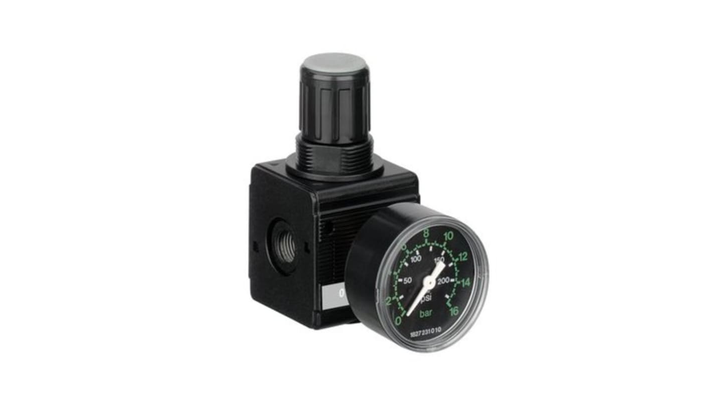 EMERSON – AVENTICS G 1/2 Pneumatic Regulator - 0.5bar to 10bar, 1/2in, 16bar max. input