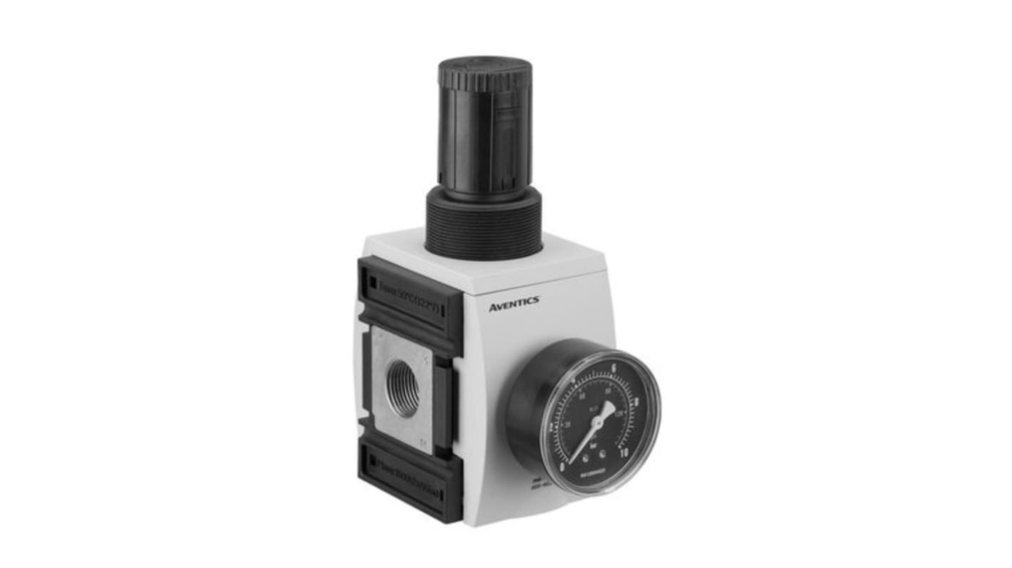 EMERSON ? AVENTICS G 3/4 Pneumatic Regulator - 0.5bar to 16bar, 3/4in, 16bar max. input