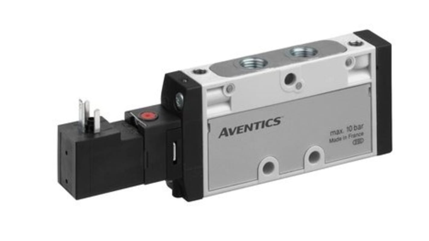 EMERSON ? AVENTICS 5/2 Pneumatic Solenoid Valve - Pilot/Pilot G 1/8 TC08 Series 24V dc