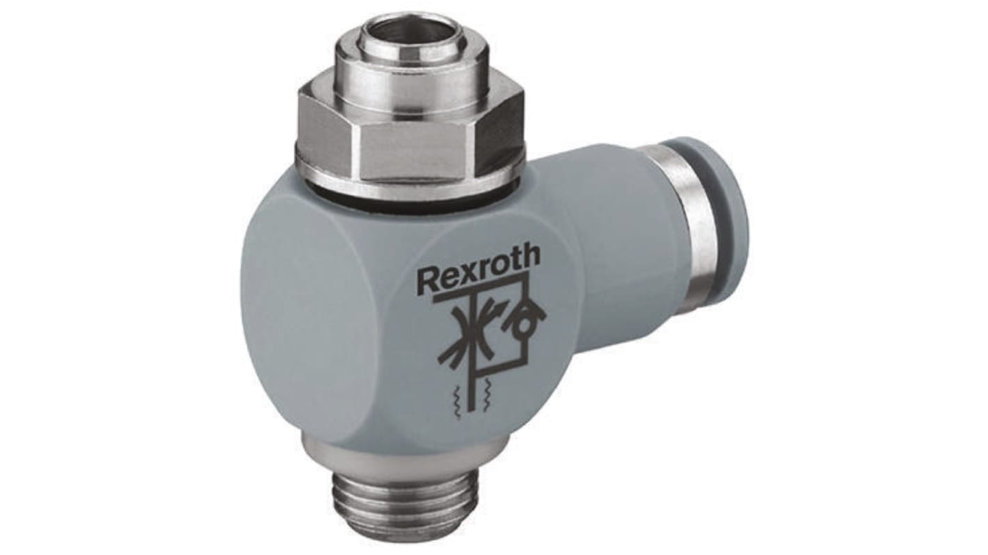 EMERSON ? AVENTICS CC02 Check Choke Valve, 8mm Tube Inlet, G 1/4 Male Outlet, 0.5 → 10bar