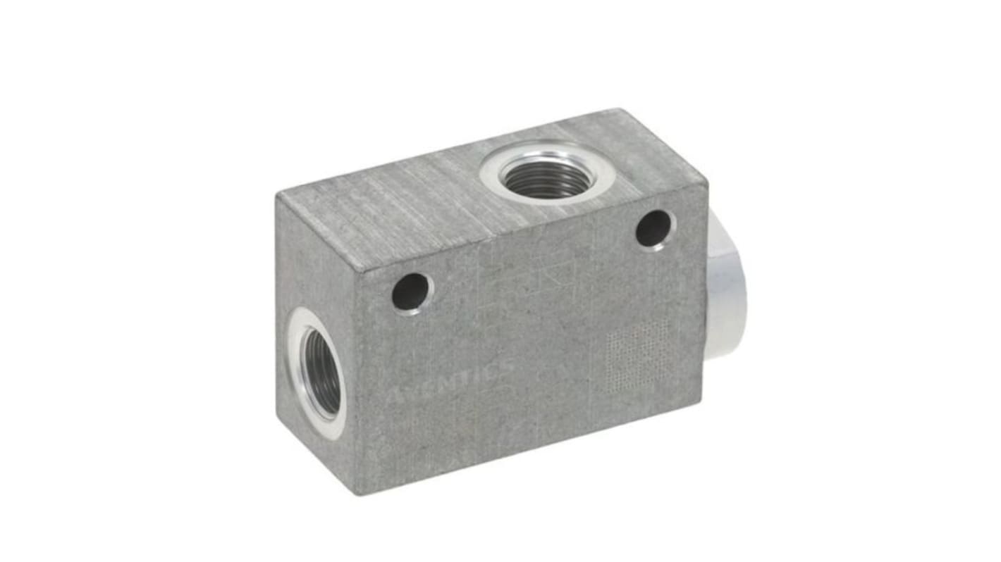 EMERSON – AVENTICS 快排阀, G 1/4 内螺纹接口, 最小操作压力0.5bar, 最大操作压力10 bar