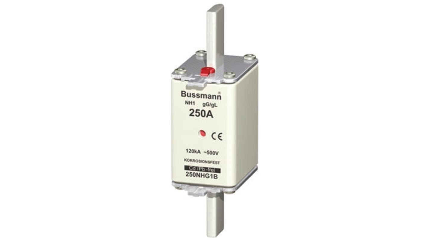 Eaton 200A Centred Tag Fuse, NH1, 500V ac