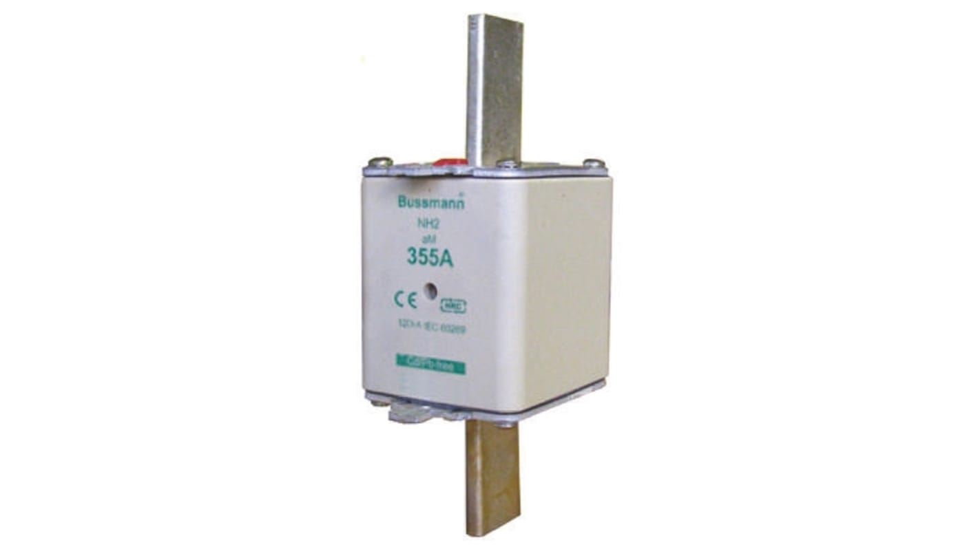Eaton 355A Centred Tag Fuse, NH2, 500V ac