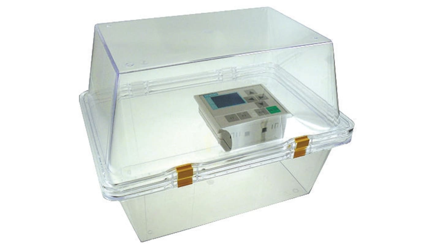 Licefa Transparent Plastic Compartment Box, 200mm x 275mm x 200mm