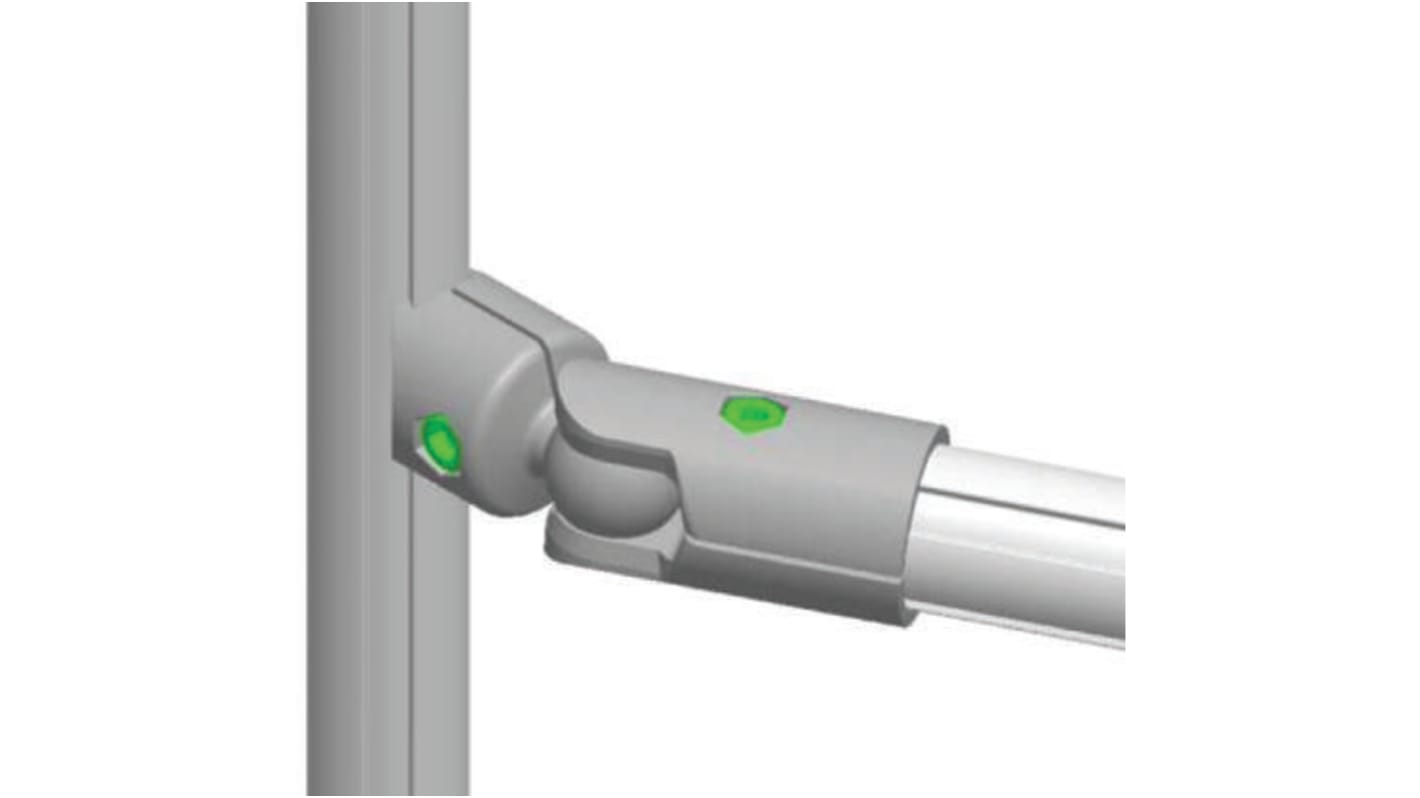 Bosch Rexroth 90° Connector, Connecting Component, Strut Profile 28 mm, Groove Size D28mm