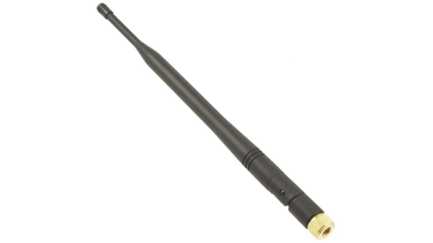 RF Solutions ANT-24G-905-SMA Whip WiFi Antenna with SMA RP Connector, WiFi