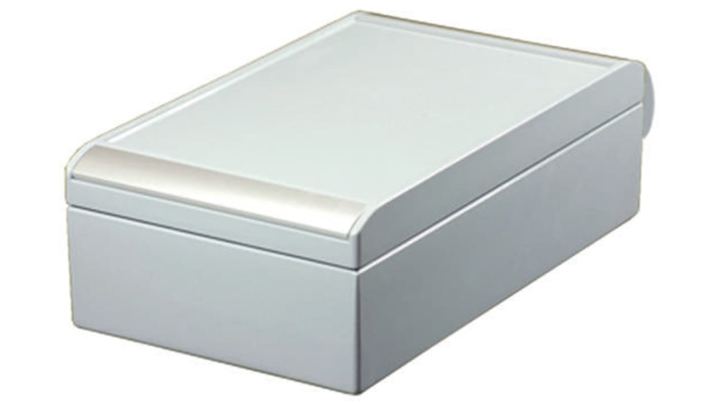ROLEC aluCASE Grey Die Cast Aluminium Project Box, 220 x 130 x 70mm