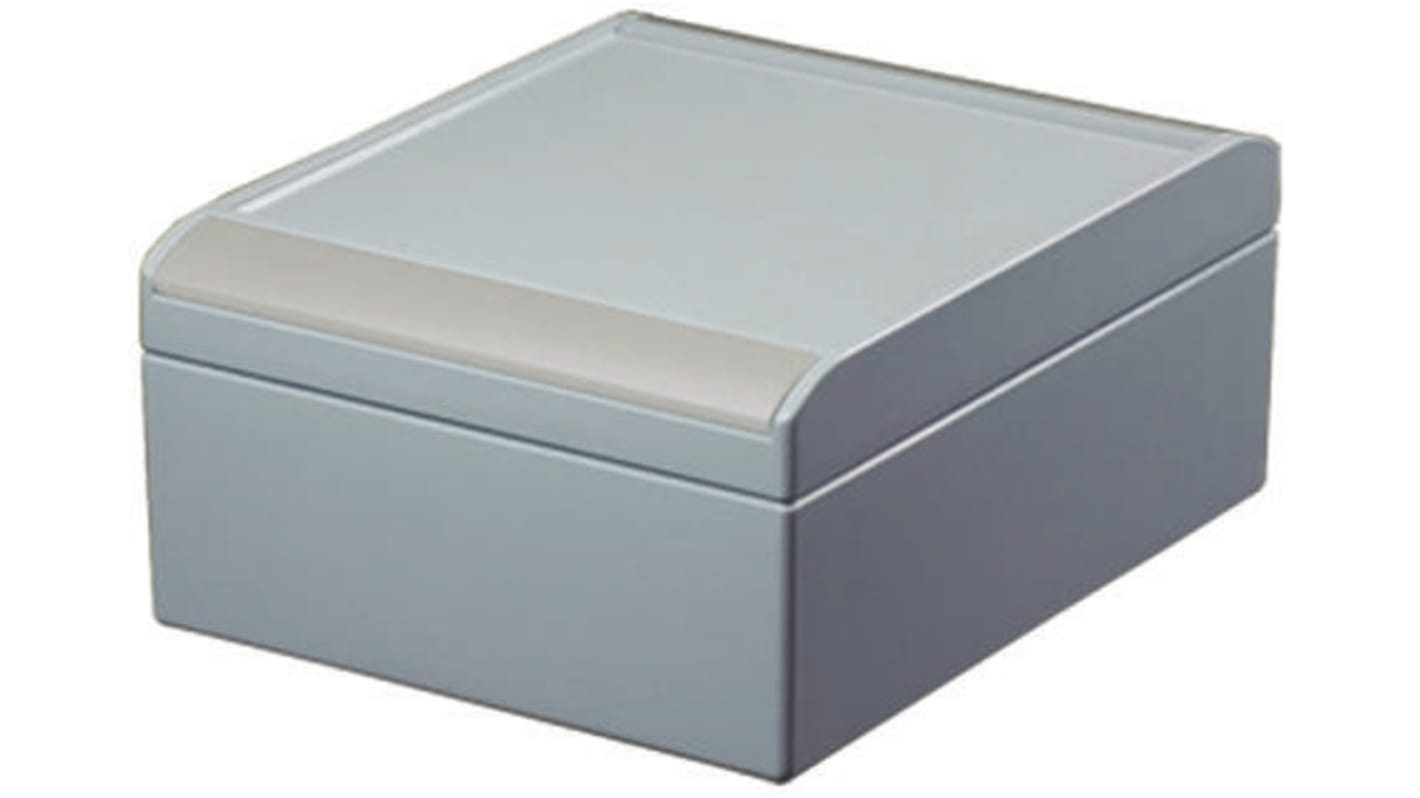 ROLEC aluCASE Grey Die Cast Aluminium Enclosure, 160 x 130 x 70mm