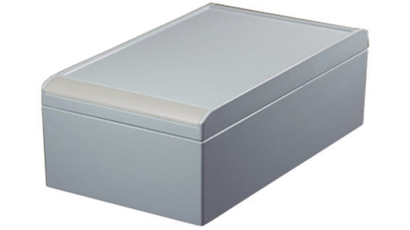 ROLEC aluCASE Grey Die Cast Aluminium Enclosure, 260 x 150 x 90mm
