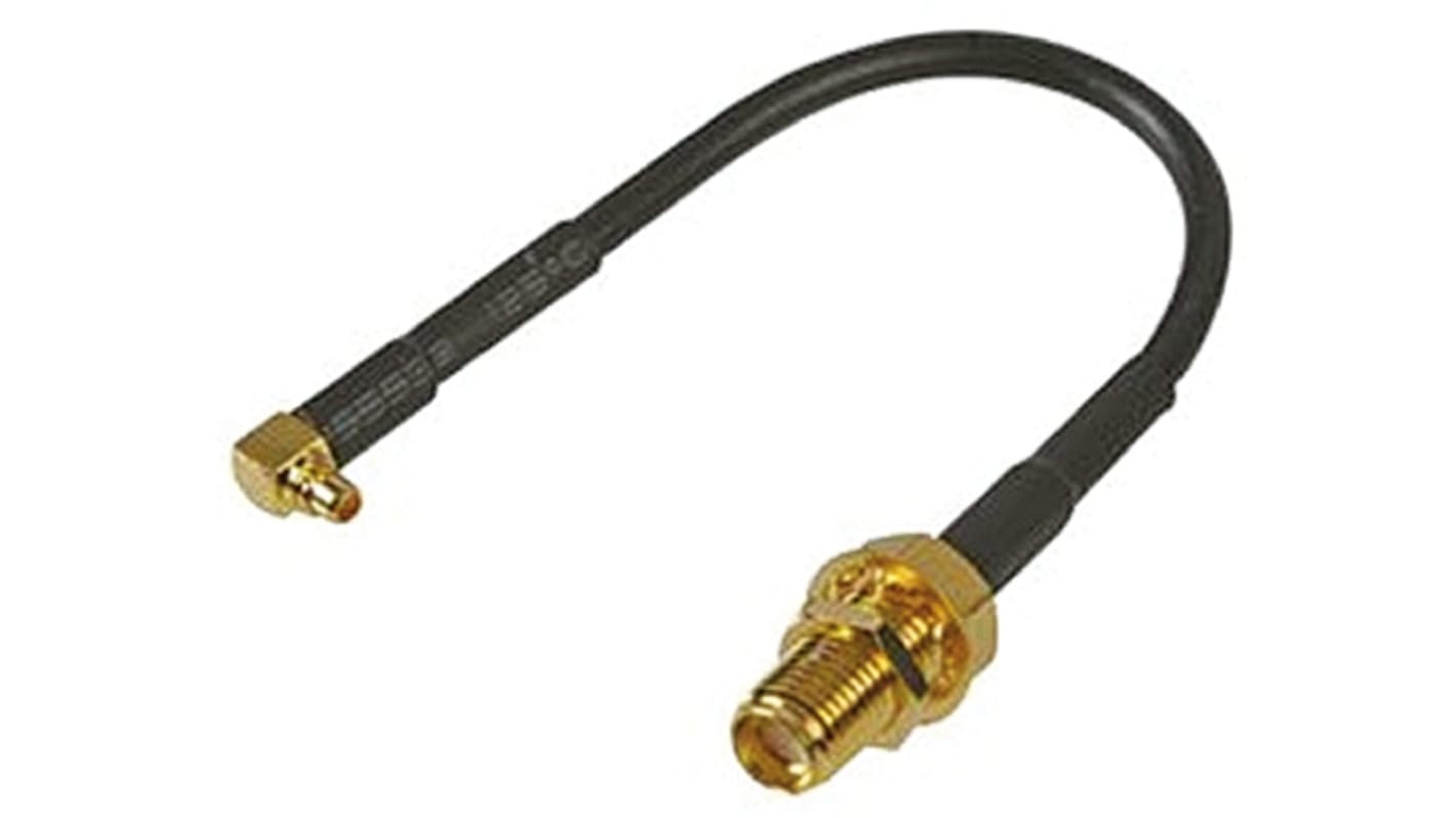 RF Solutions Female SMA to Male MMCX, 100mm, RG174 Coaxial, Terminated