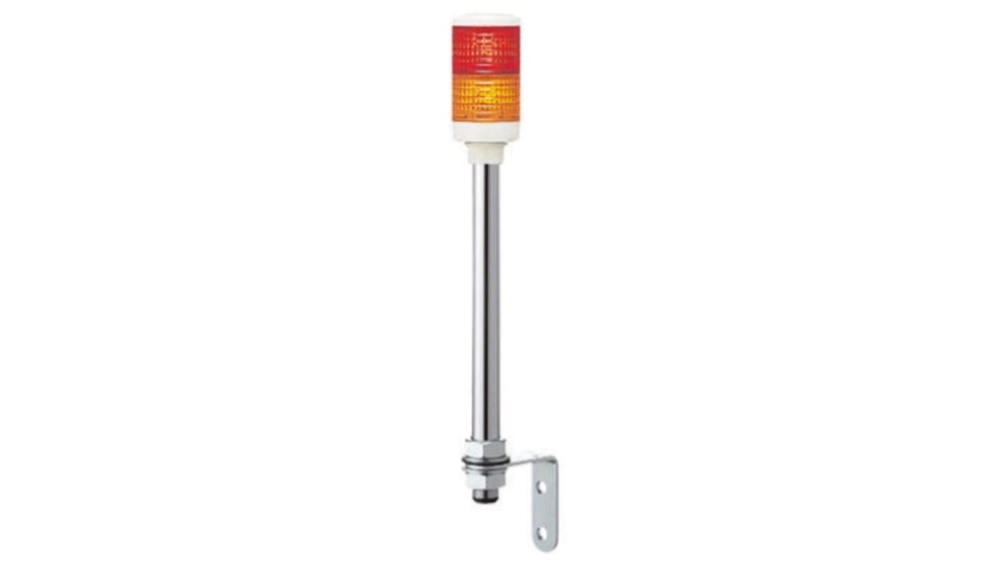 Rs-Online Torretta di segnalazione Schneider Electric 24 V ca/cc LED 2 elementi lenti Rosso/Ambra