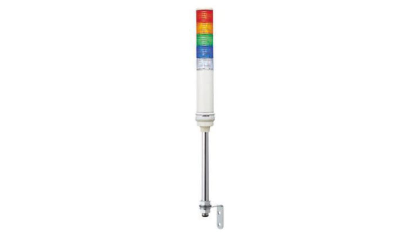 Rs-Online Torretta di segnalazione Schneider Electric 24 V ca/cc LED 5 elementi lenti Rosso/Verde/Ambra/Blu/Trasparente con