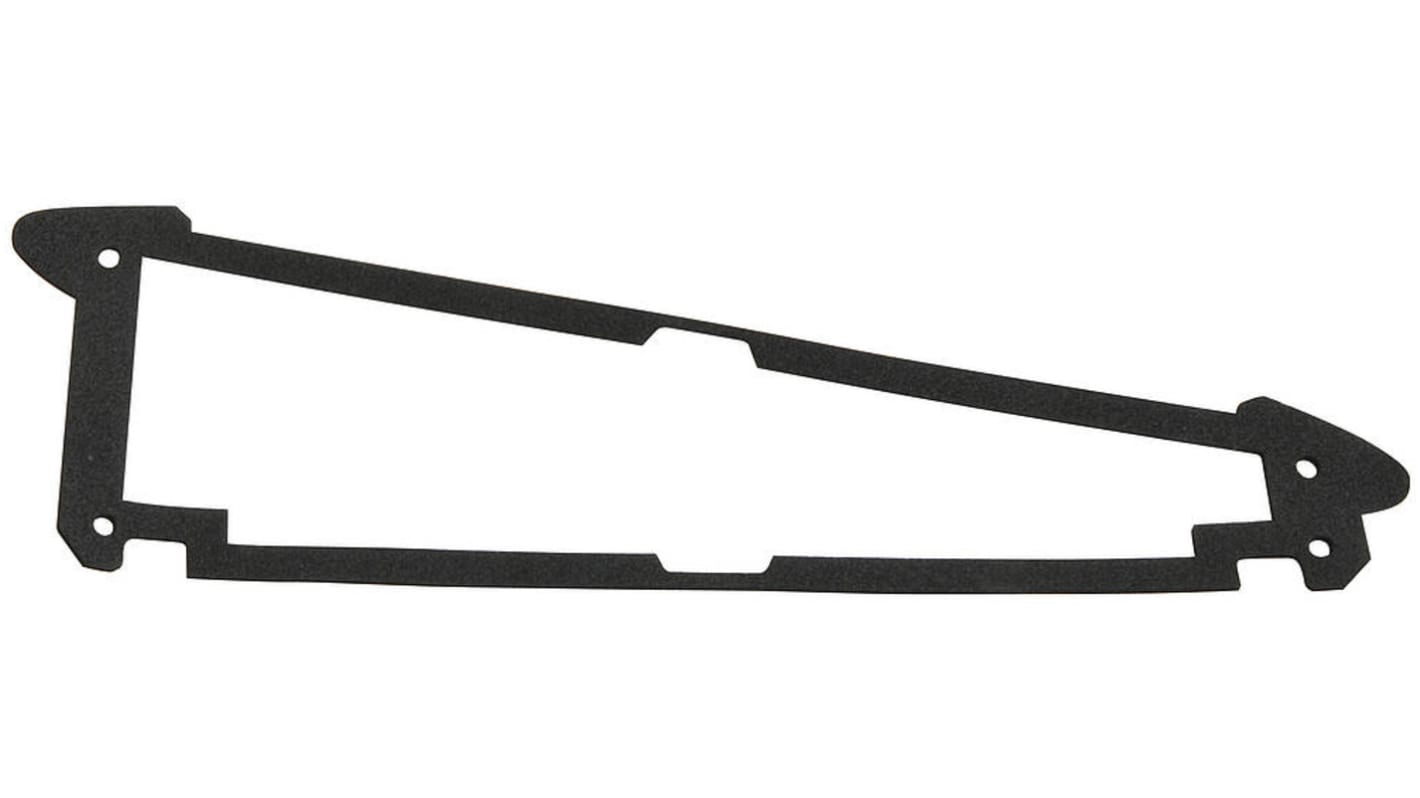Junta Bopla de Caucho de color Negro, 181.1 x 53.2 x 1.5mm, para usar con Cajas Alu-Topline 1850, IP54