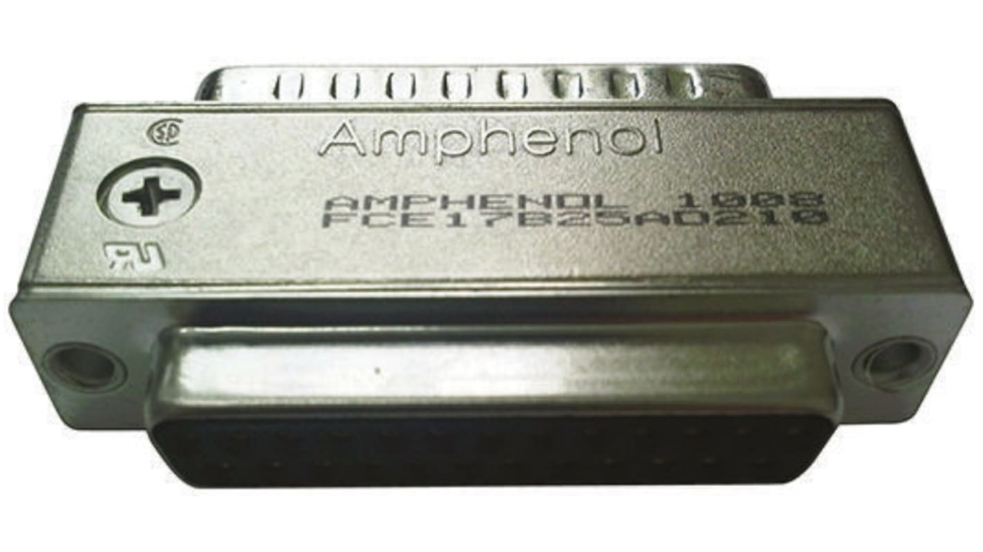 Amphenol Communications Solutions D Sub Adapter Male 25 Way D-Sub to Female 25 Way D-Sub