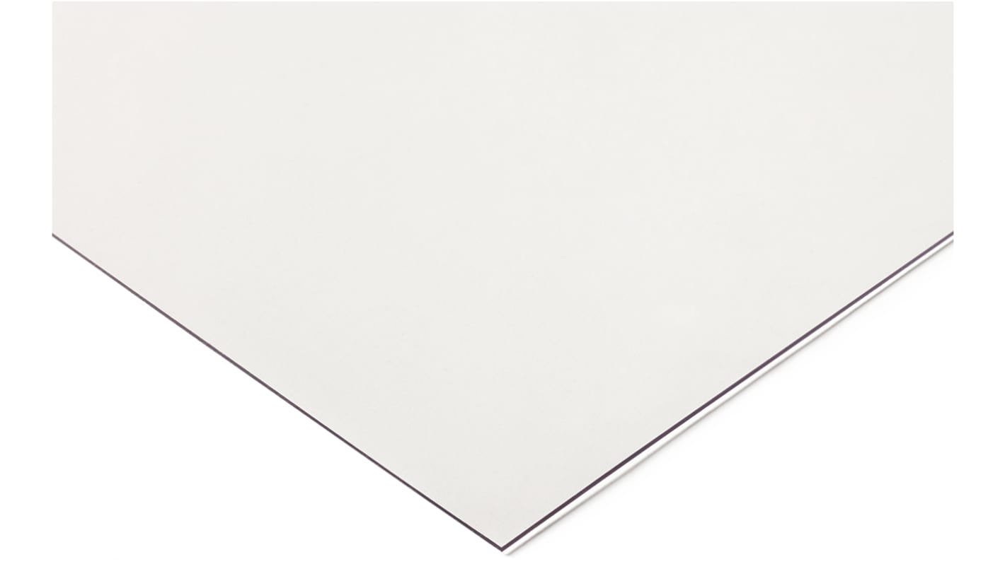 RS PRO Clear Plastic Sheet, 1250mm x 1250mm x 4mm